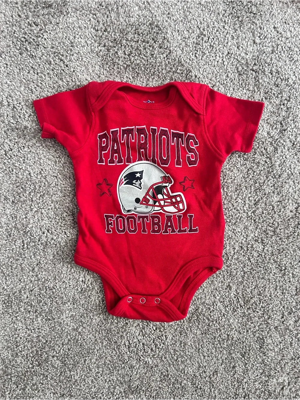New England Patriots Baby 4-Pack One-Piece Bodysuits